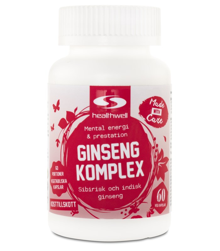 Ginseng Komplex Healthwell Ginseng Kapslar Svensk H Lsokost