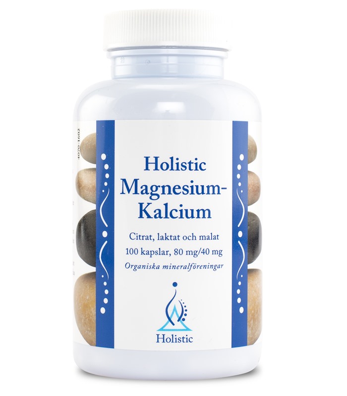 Holistic Magnesium Kalcium Svensk Hälsokost