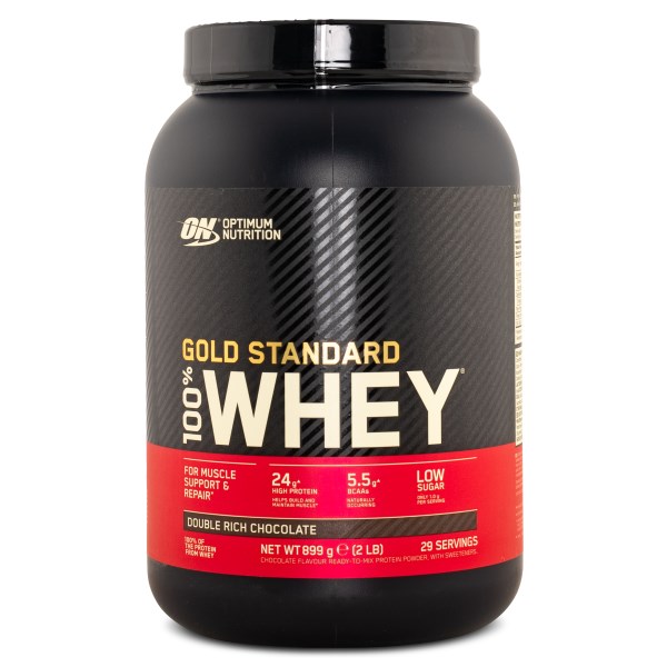 100% Whey Gold Standard, Choklad, 900 g