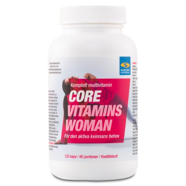 Core Vitamins Woman, 120 kaps