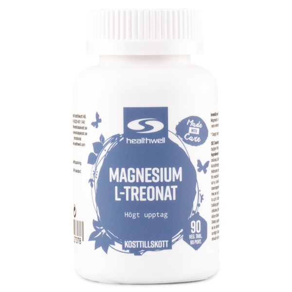 Healthwell Magnesium L-treonat, 90 tabl