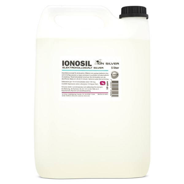 Ionosil Kolloidalt Silver, 5 L